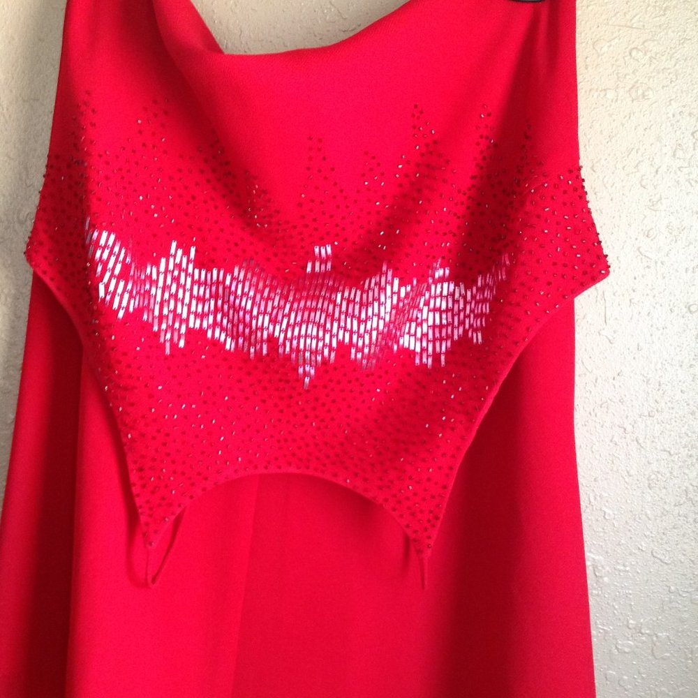 Red Cache Dress - Picture 2 of 8